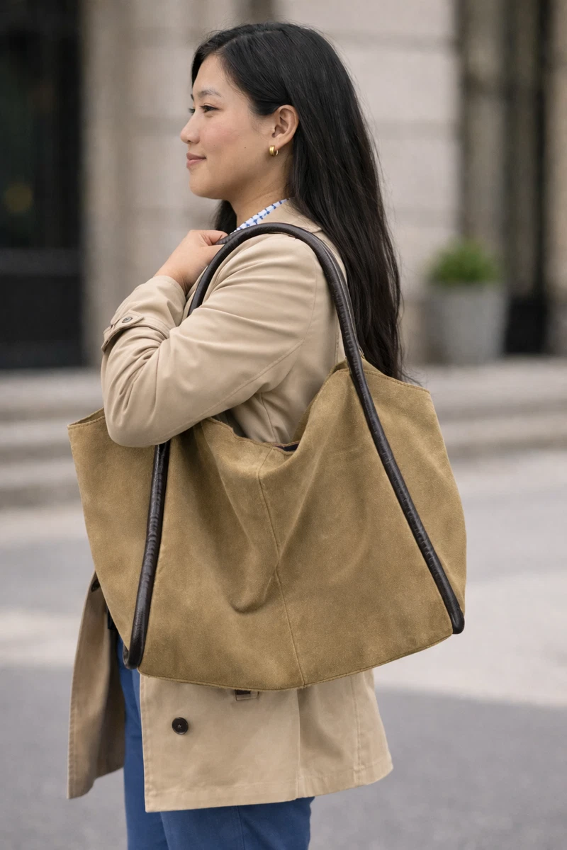 Zara Suede Exterior Bags & Handbags for Women for sale | eBay display picture 2