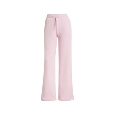 adidas Essentials Small Logo Feel Cozy OpenHem Joggers Womens Pink Casual Athlet