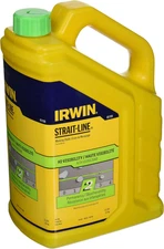 IRWIN STRAIT-LINE Marking Chalk, Standard, Fluorescent Green, 5 lbs (65106)