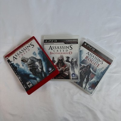 Assassin's Creed Trilogy PS3 Limited Edition Rogue Exclusive Content Brotherhood