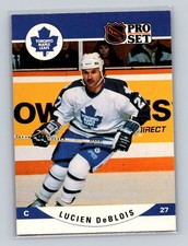 1990-91 Pro Set #531 Lucien DeBlois Toronto Maple Leafs