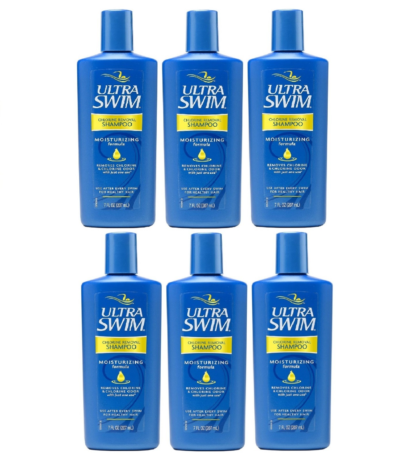 Ultra Swim Chlorine Removal & Hard Water Treatment Moisturizing Shampoo, 7 fl oz