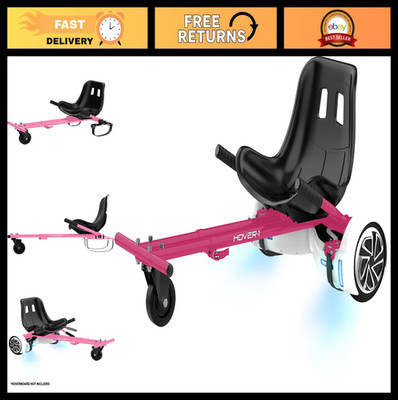 Hoverboard Go Kart Attachment - Fits 6.5'' & 8'' Hoverboards, Adjustable Frame, Ea