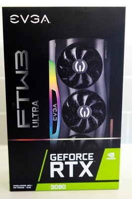 EVGA GeForce RTX 3090 FTW3 ULTRA 24GB GDDR6X Graphics Card - NIB new sealed card
