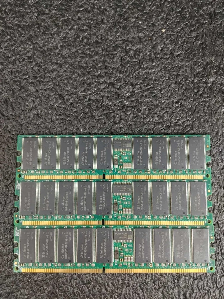 Wintec SuperMicro 3GB (3 x 1 GB) 3T955681B-L PC3200 ECC REG Server Ram - Image 4 of 4