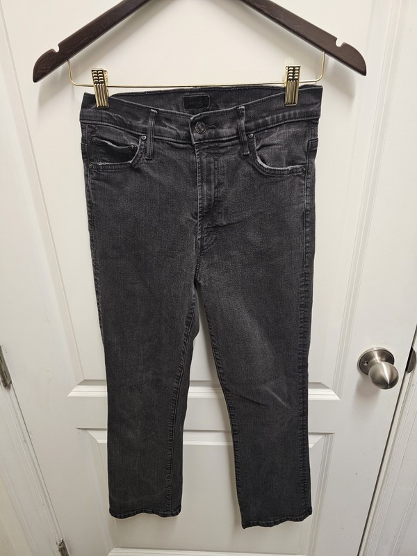 Mother Black Not Gulty Jeans Size 27