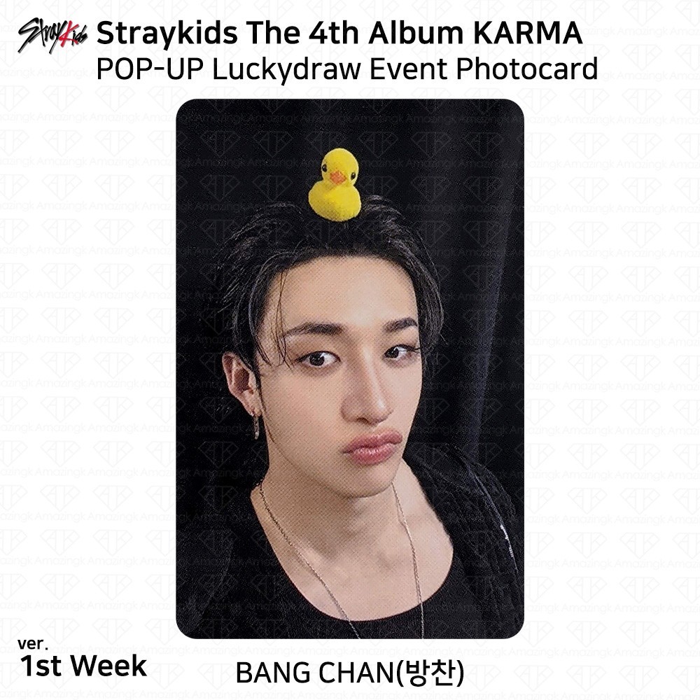 Stray Kids 4th Album Karma POP-UP STORE 1st Week LuckyDraw