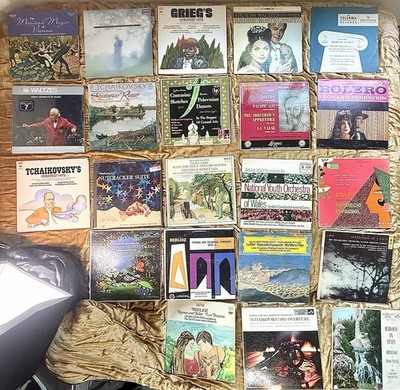   Classical Vinyl Lot Berlioz Debussy Bolero Romeo Juliet Opera LPs Bundle