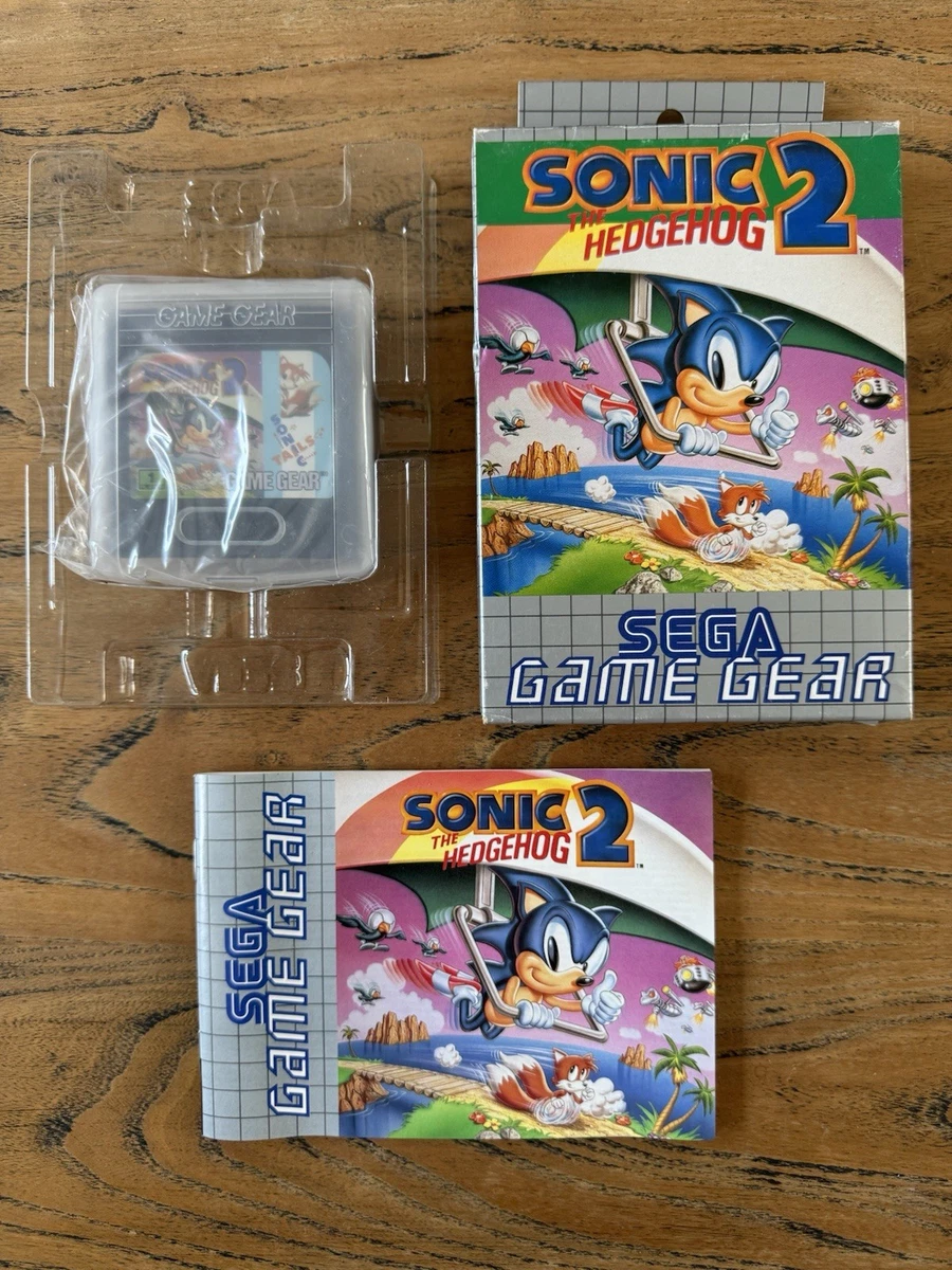 Sonic The Hedgehog 2 Sur Sega Game Gear – Version PAL Complète (CIB) – Bon état