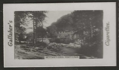 GALLAHER-INTERESSANTE ANSICHTEN 1923 (SCHWARZ-WEISS)-#055- BETTWS-Y-COED PONT-Y-PAAR