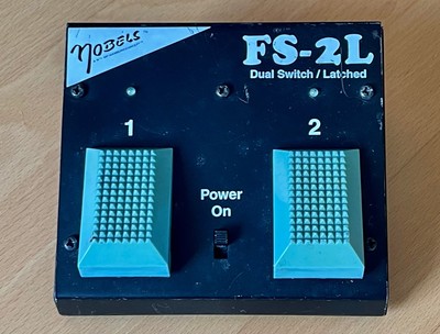 Nobels FS-2L Dual Switch Effektgerät Fußschalter
