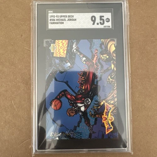 1992-93 Upper Deck Michael Jordan Fanimation SGC 9.5 Card #506