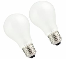 100W Incandescent Light Bulbs,Frosted Bulbs,Dimmable Medium E26 Base Light