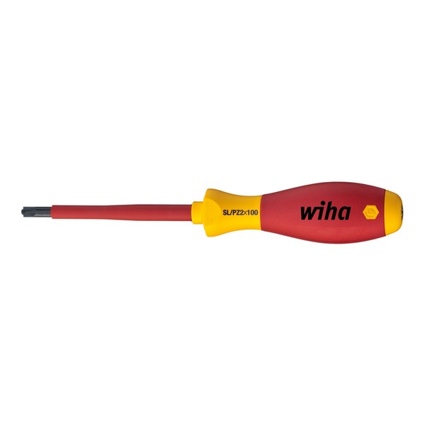 Wiha Schraubendreher Softfinish® Electric Plusminus/Pozidriv SL/PZ2 X 100 Mm-image