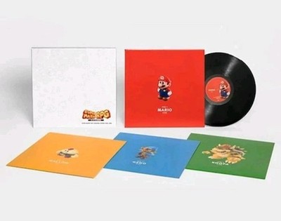 Super Mario RPG Video Game Soundtrack Vinyl Box Set 4 LPs Japanese Import New