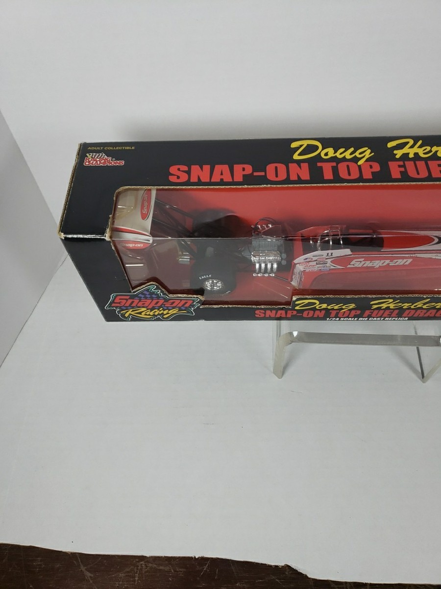 【レア】Snap-on Top Fuel Dragster 1/24 Top Fuel Dragster Model Metal Body Racing Champions 1:24