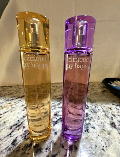 Clinique My Happy Eau de Parfum Spray Travel Size 0.5 fl oz Lot of 2