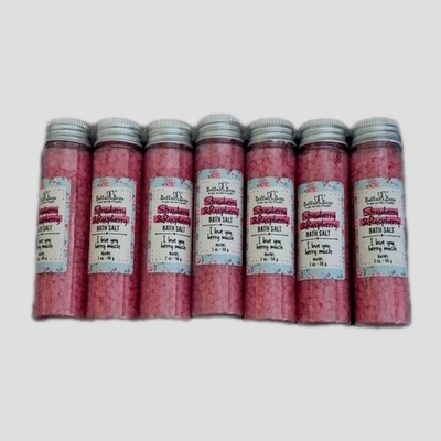 Bella Bears Unicorn Dreams Strawberry & Raspberry Bath Salt Pack Of 7