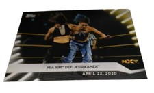 2021 Topps WWE/NXT WOMENS DIVISION #8 Mia Yim def. Jessi Kamea Wrestling Card #