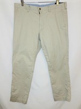 Polo Ralph Lauren Stretch Slim Fit Khaki Chino Twill Pants Men's 36 X 30