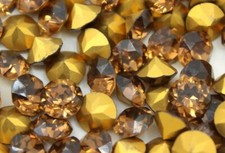 Swarovski 1200 - Chaton Stone - SS40   8.4mm - 10 pieces per pack - Vintage