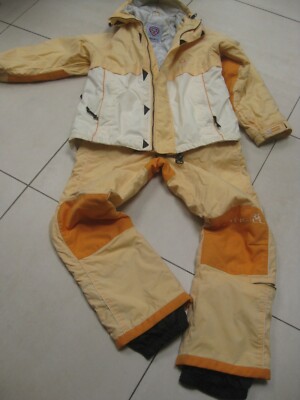 Damen ONEILL SKIANZUG Medium 12 10 JACKE HOSE gelb Snowboard BOARD BABES 