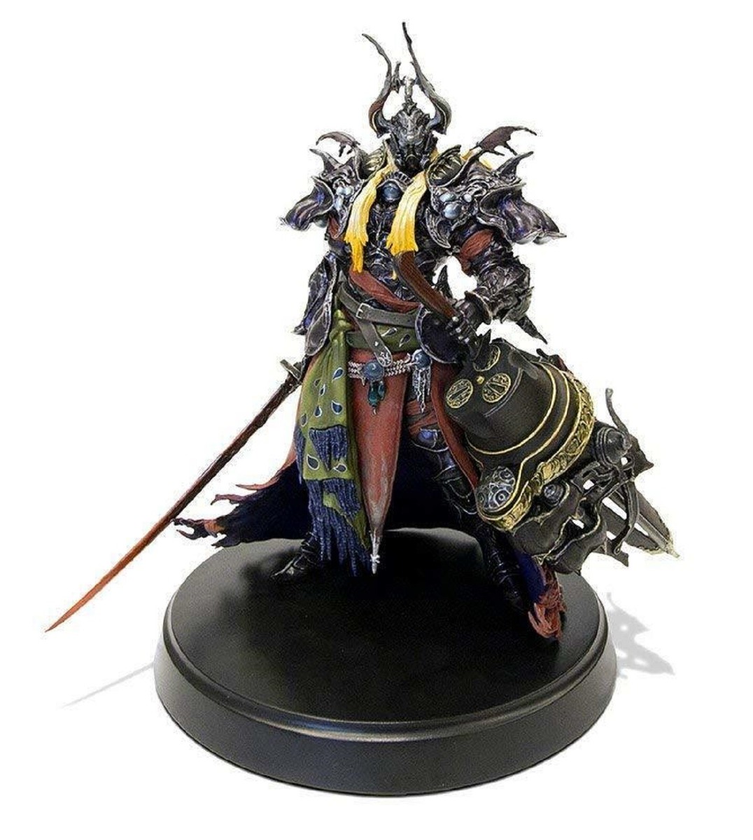 FINAL FANTASY XIV 14 Storm Blood Limited Zenos figure square enix