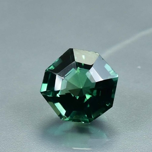 AAA 6.95 Ct Ravishing Color! Natural BIG Top Green Tourmaline Perfect Shape! Gem - Picture 3 of 6