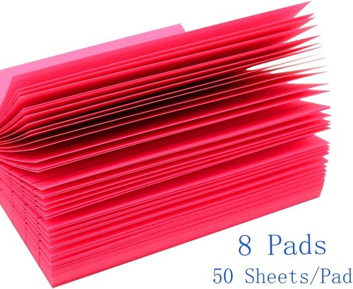 Post It Sticky Notes Reminders Self Adhesive Various Size Colours Paper Memo Pad - Picture 62 of 99