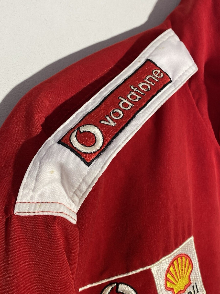Vintage Ferrari Racing Formula 1 Jacket Vodafone Marlboro Vintage Ferrari Racing Formula 1 Jacket Vodafone Marlboro