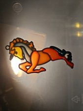 Vintage Unicorn Decoration Stained Glass Sun Catcher