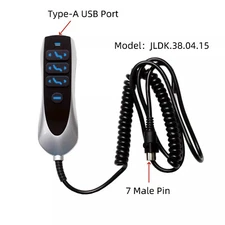 7 Button 7 Pin Remote Hand Control Handset for Lift Chair Power Recliner Couch