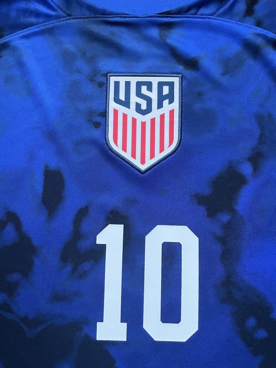 2022/23 USA Away Jersey #10 Pulisic XL Nike Soccer World Cup USMNT