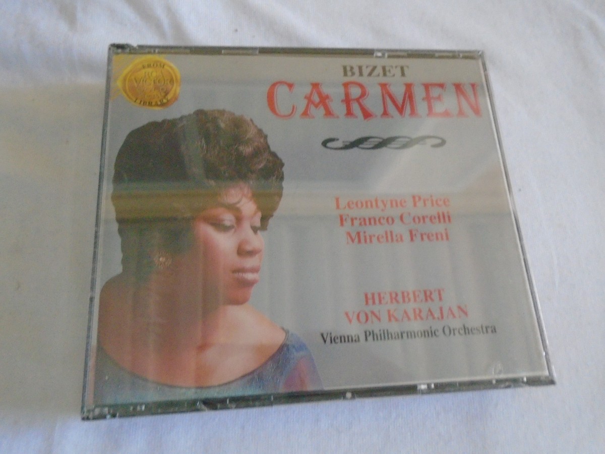 BIZET -Carmen-Vienna Philharmonic 3-CD -Karajan (Leontyne Price