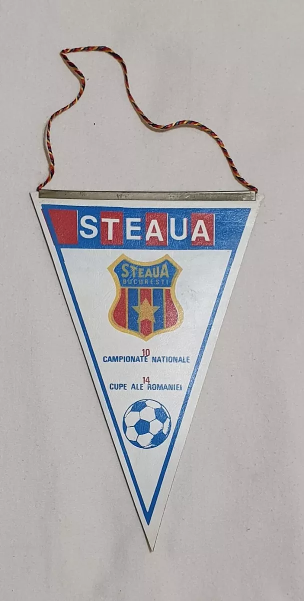 Romania football European Champions Cup 1986 Steaua Bucuresti & F.C  Anderlecht