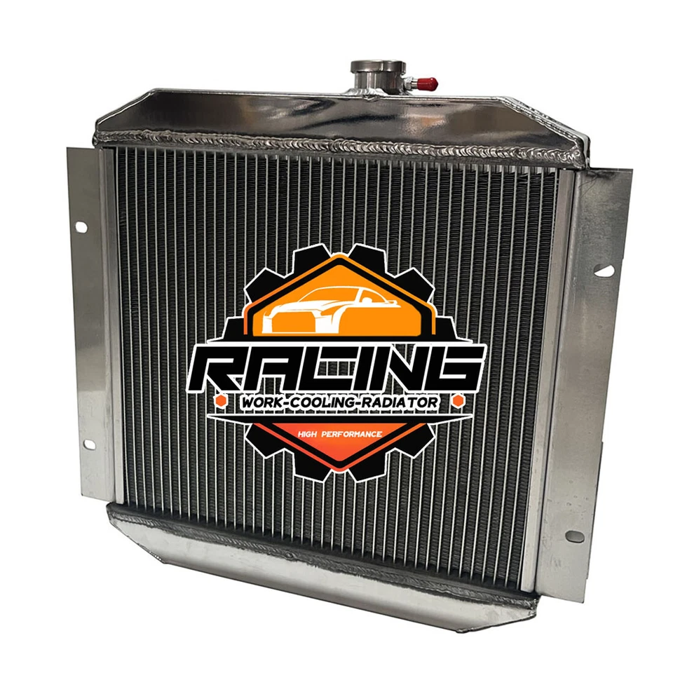 Radiador de aluminio para Ford Capri MK1 MK2 MK3 Kent 1,3 L 1,6 L/2,0 Essex/Escort 1,6 Foto 4 de 4