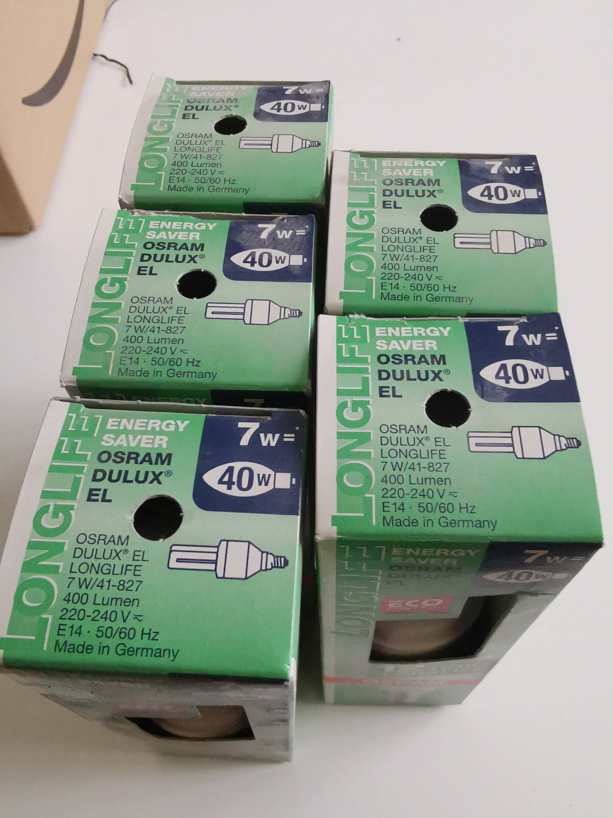 OSRAM DULUX intelligent Longlife Energiesparlampe 7w E27 online 