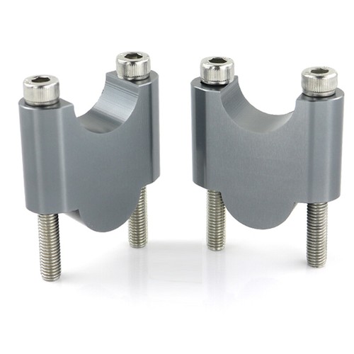 22mm 1 1/8" CNC Handle Mount Clamp Risers For Suzuki DR-Z400 DR-Z400E/S/SM - Foto 10 di 18