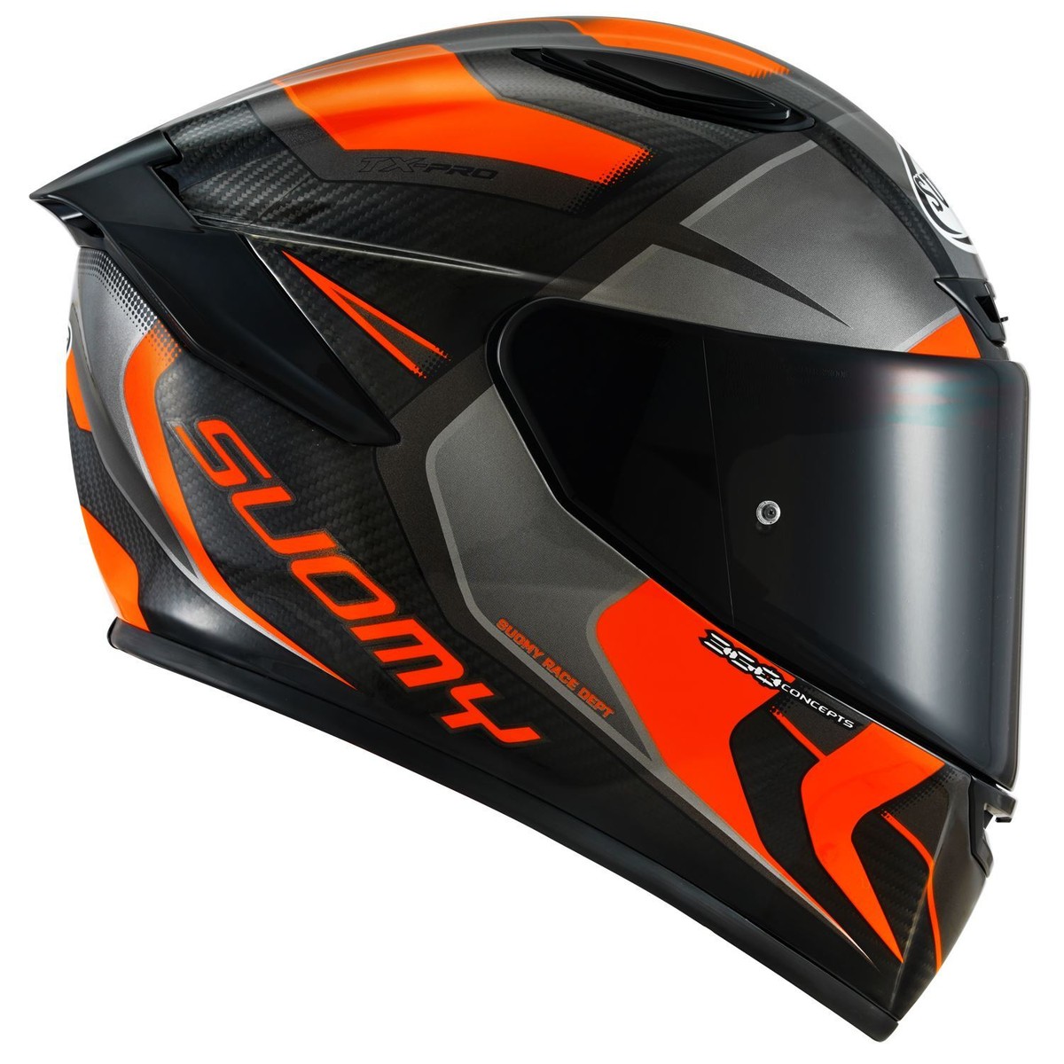 Suomy TX-PRO Helmet - Advance Orange Fluo - X-Large | eBay