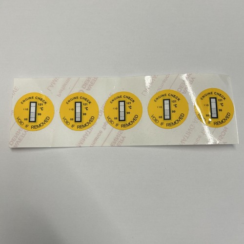 Engine Recondition Cylinder Head Heat Temperature Stickers Tabs 28mm 5/