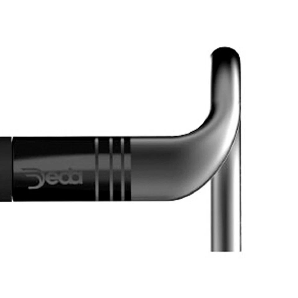 Deda Elementi Vinci RHM Carbon Racing Bike Cycle Handlebar 46cm Polish On Black - Image 4 of 4