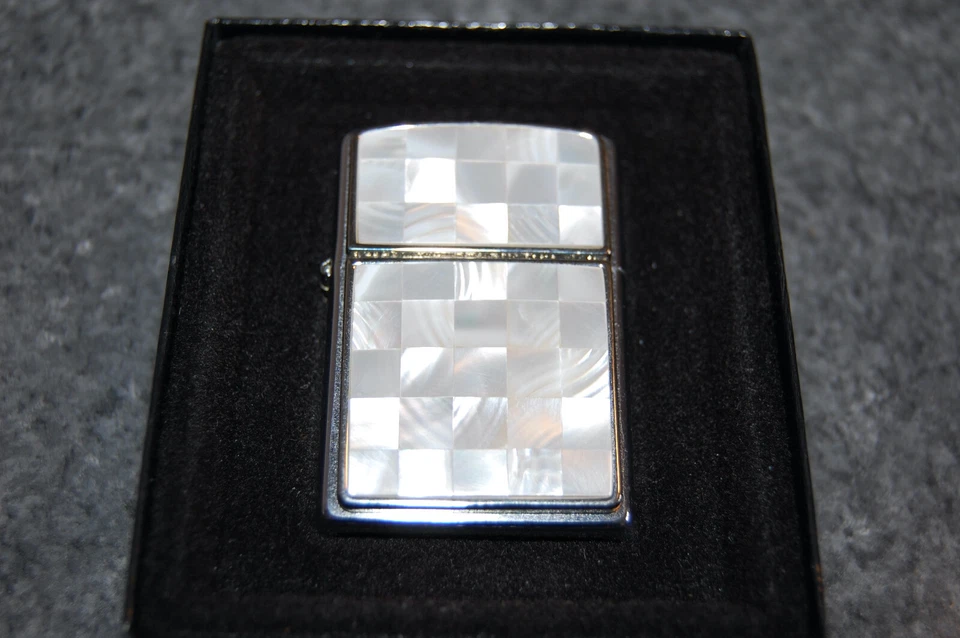 Zippo Feuerzeug Perlmutt RAR - Bild 2 von 4