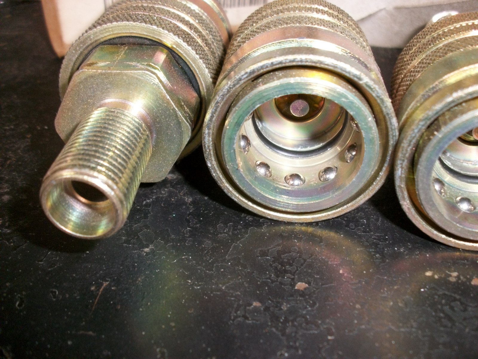 Giunto Push Pull Femmina Serie 3 - Raccordo Idraulico 12-L Paratia - Foto 2