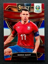 MAREK SUCHY 2020 PANINI SELECT UEFA EURO PRIZMS TRI COLOR NO 70          29585
