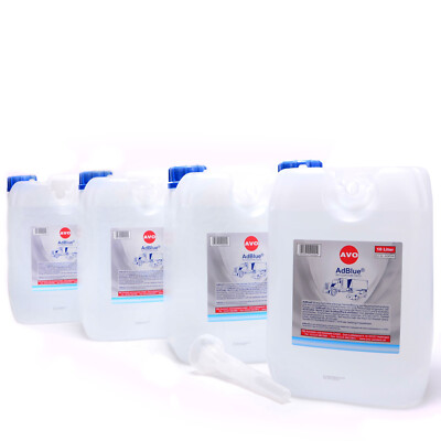 AdBlue  4 x 10 Liter Harnstofflösung für Dieselmotoren mit Ausgießer Top Angebot