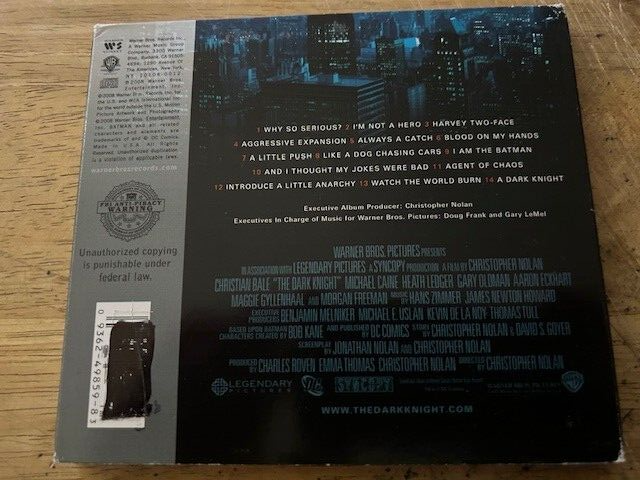 The Dark Knight [Original Motion Picture Soundtrack] [Bonus