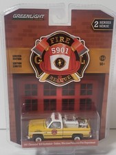 Greenlight 1:64 1981 Chevrolet K20 Scottsdale Lisbon Maryland Volunteer Fire...