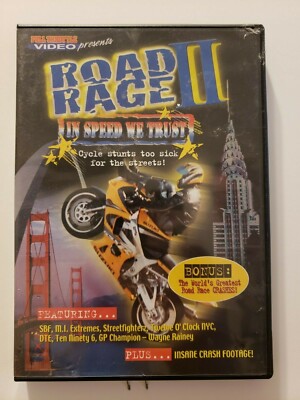 Road Rage #2: In Speed We Trust (DVD, 2003) Bonus Crashes - Full Throttle Video