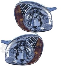 Scheinwerfer Set für Hyundai Atos Prime 03.98-03.04 H4 ohne Motor mit Blinker