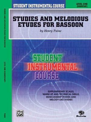 Student Instrumental Course Studies and Melodious Etudes for Bassoon: Level I b